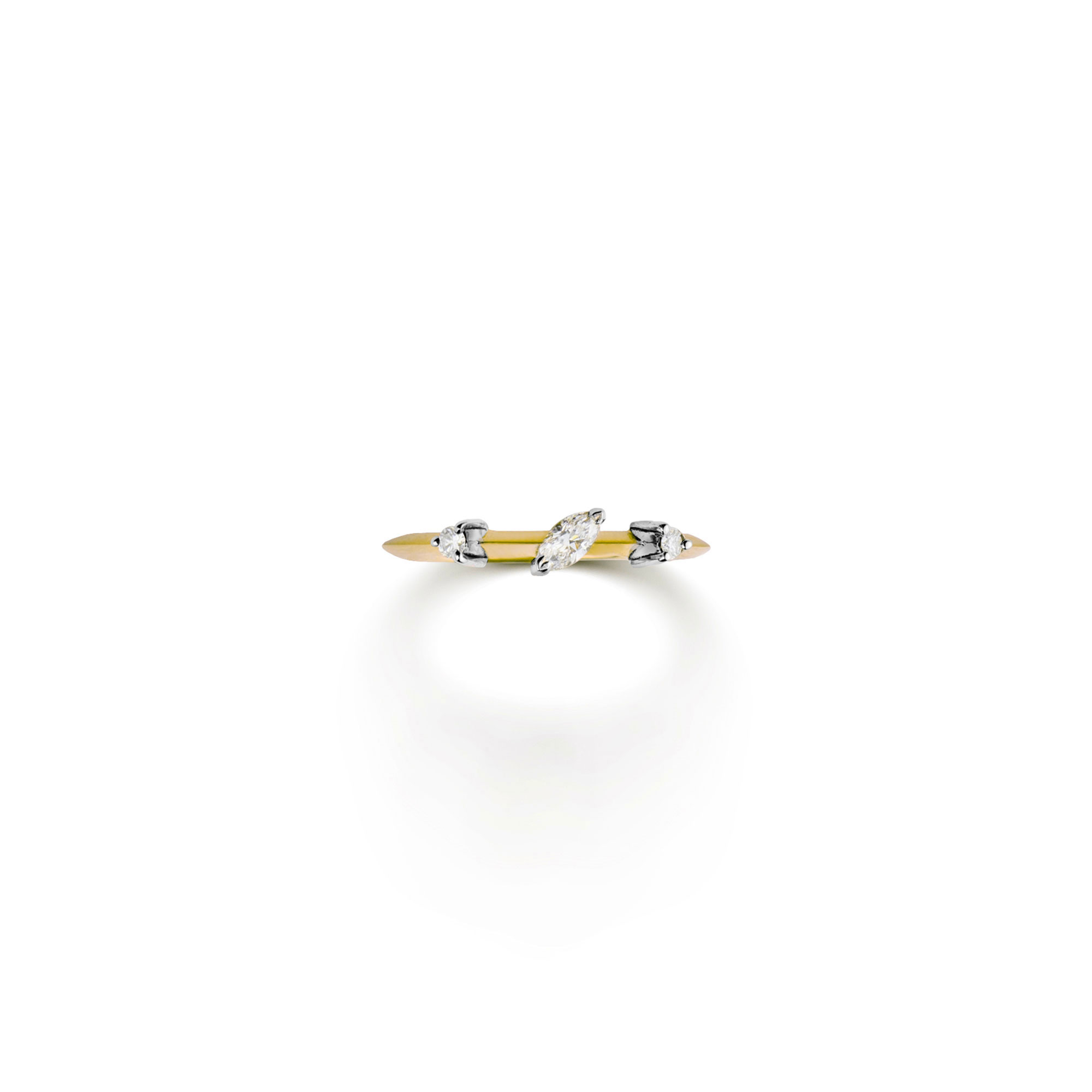 Paola Grande Gioielli BALANCE Anello 'Balance' oro giallo con marquise shopping online