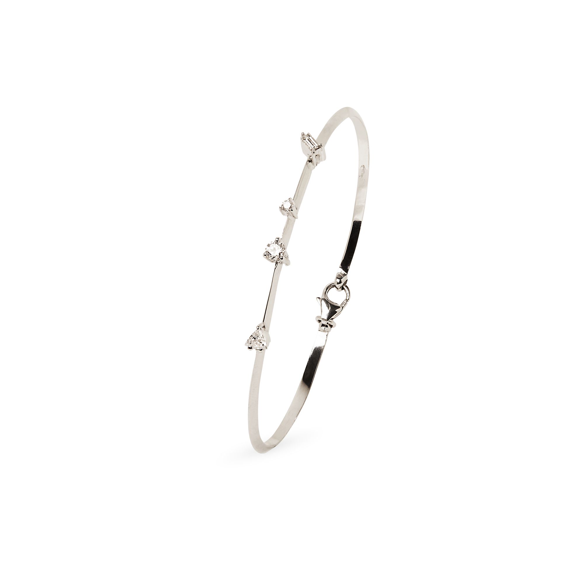 Paola Grande Gioielli BALANCE Bracciale 'Balance' oro bianco shopping online