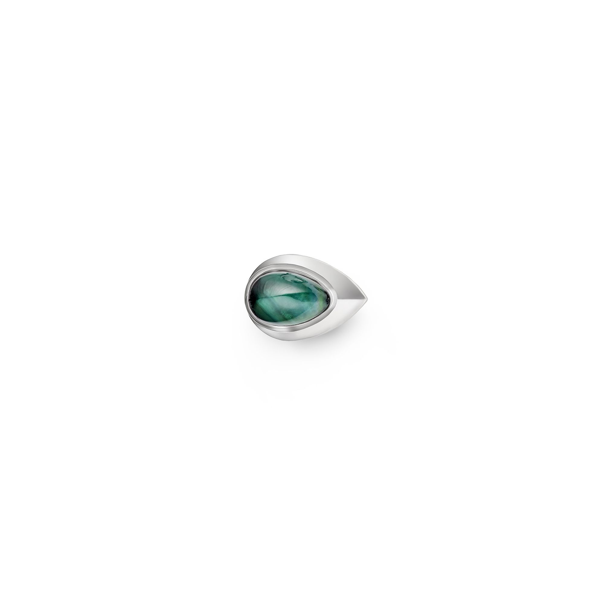 Paola Grande Gioielli AURUM Chevalier cabochon verde shopping online