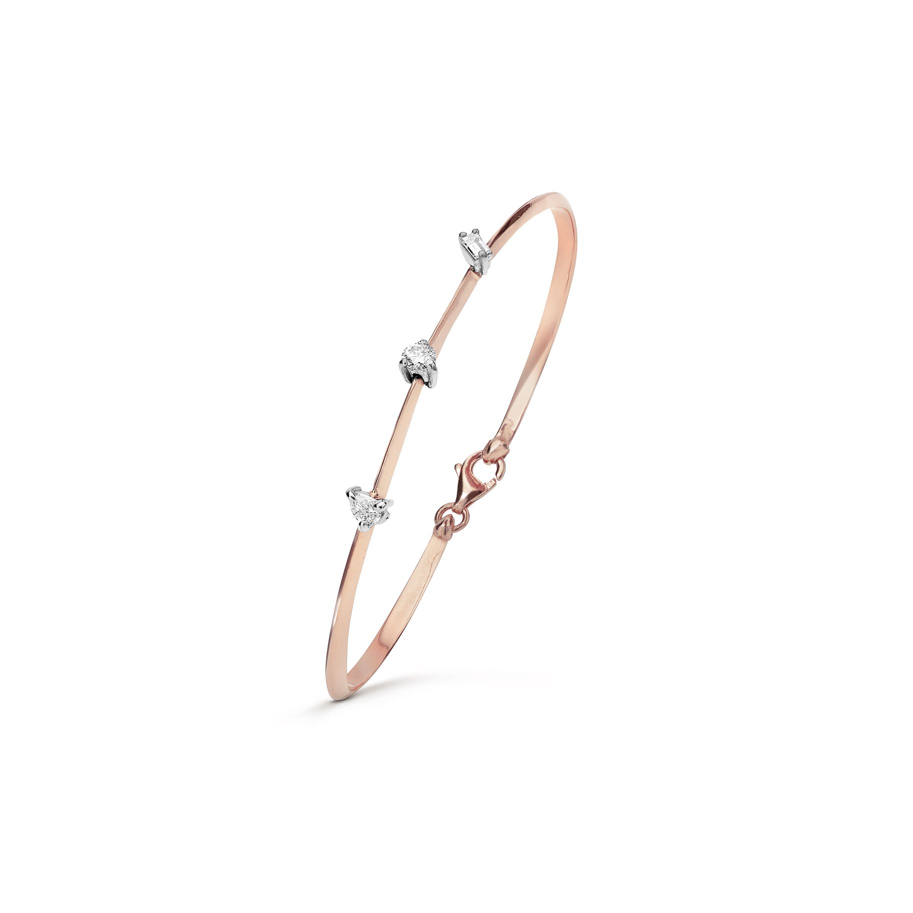 Paola Grande Gioielli BALANCE Bracciale 'Balance' oro rosa con goccia shopping online