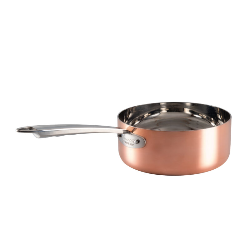 Pentole Agnelli Casseruola 1907 Copper 4 bassa in rame 2.5mm – 1 manico shopping online