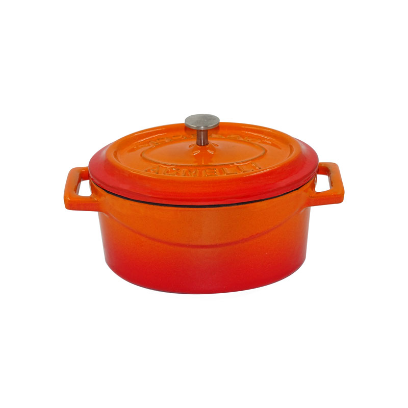 Pentole Agnelli Casseruola Slowcook ovale in ghisa – 2 maniglie shopping online