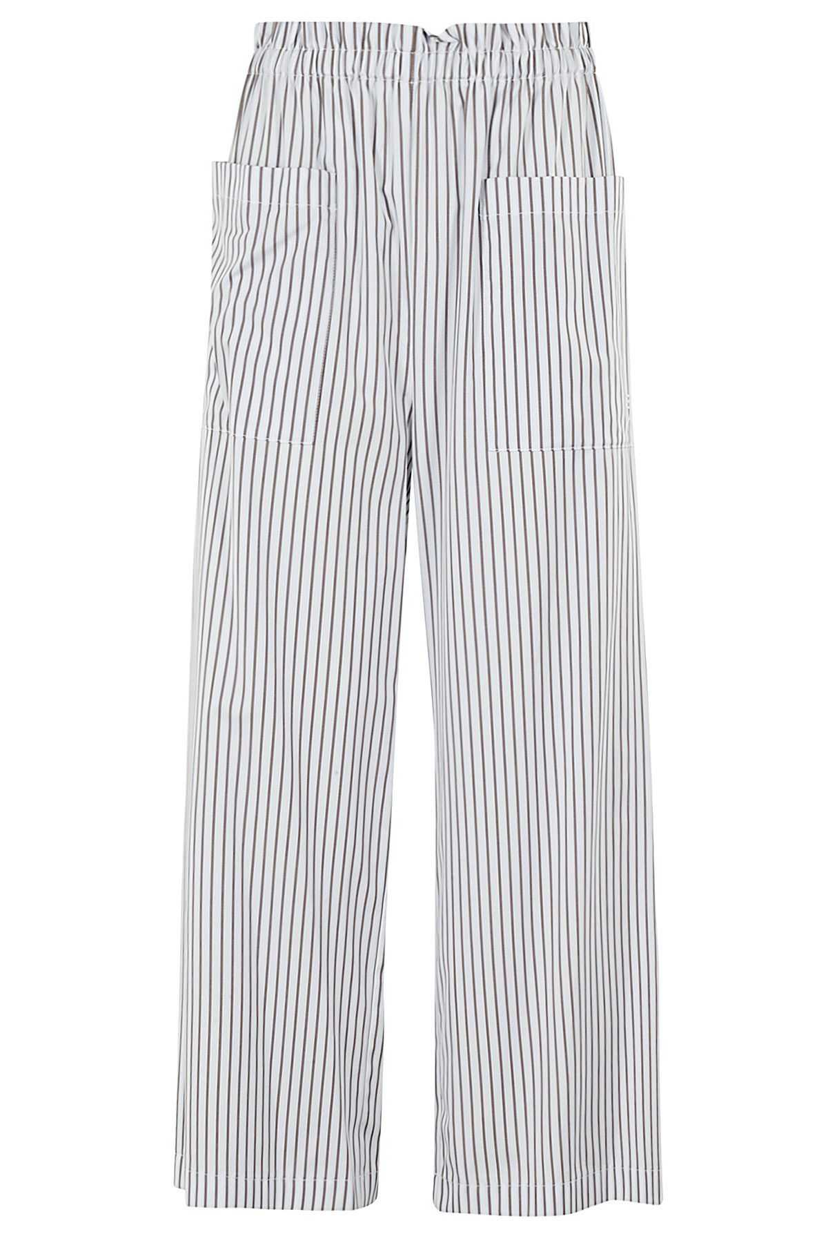 ERIKA CAVALLINI Pantalone Leonardo Righe Multicolor shopping online