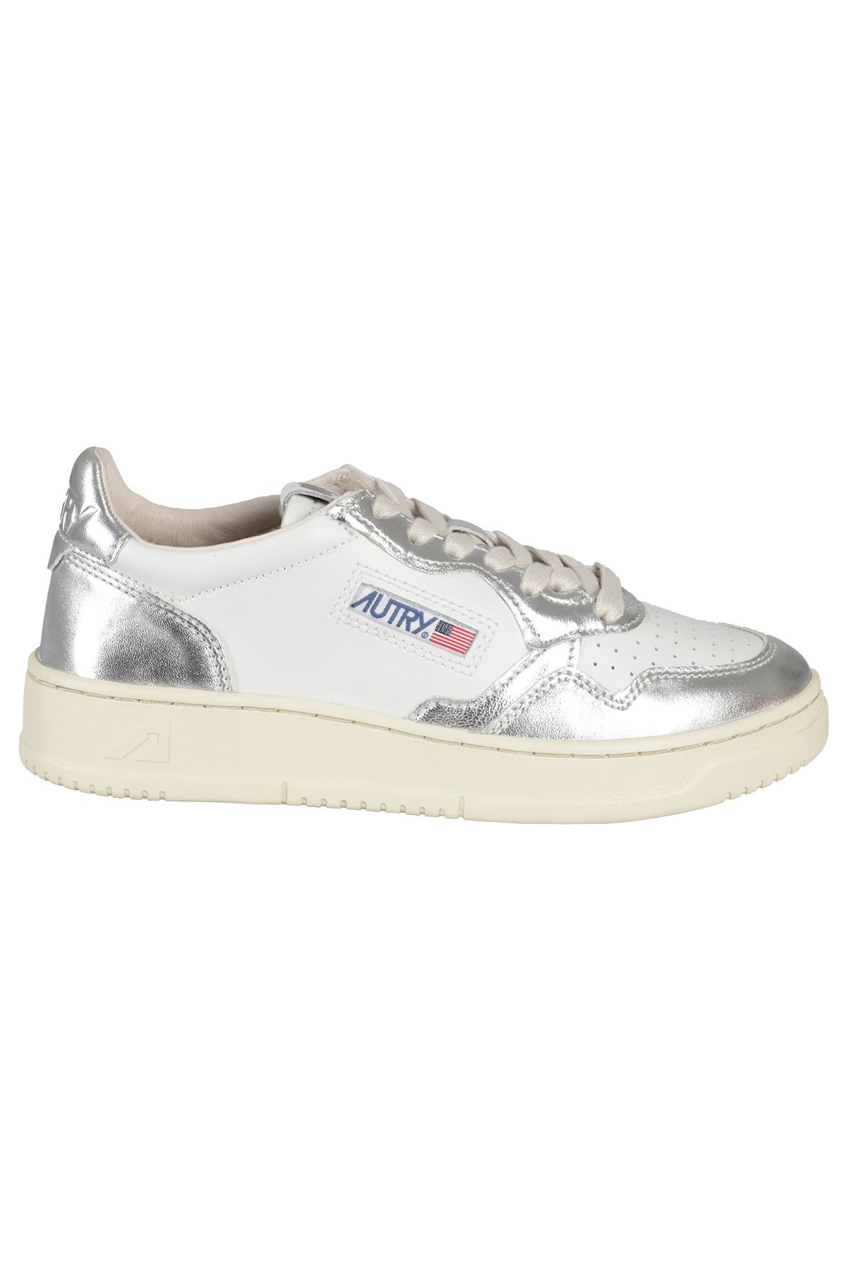 AUTRY Sneakers Medalist Low Women White Silver shopping online