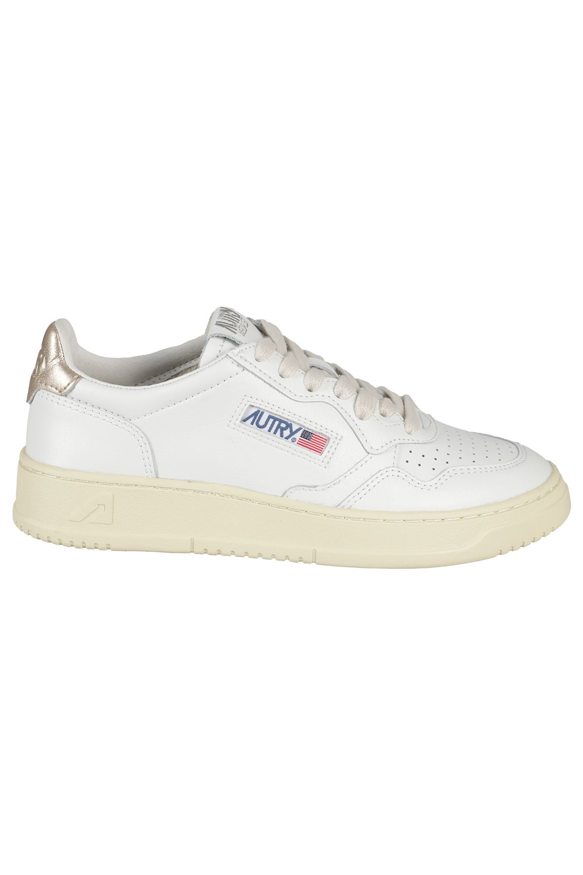 AUTRY Sneaker Medalist Low Women White Gold shopping online