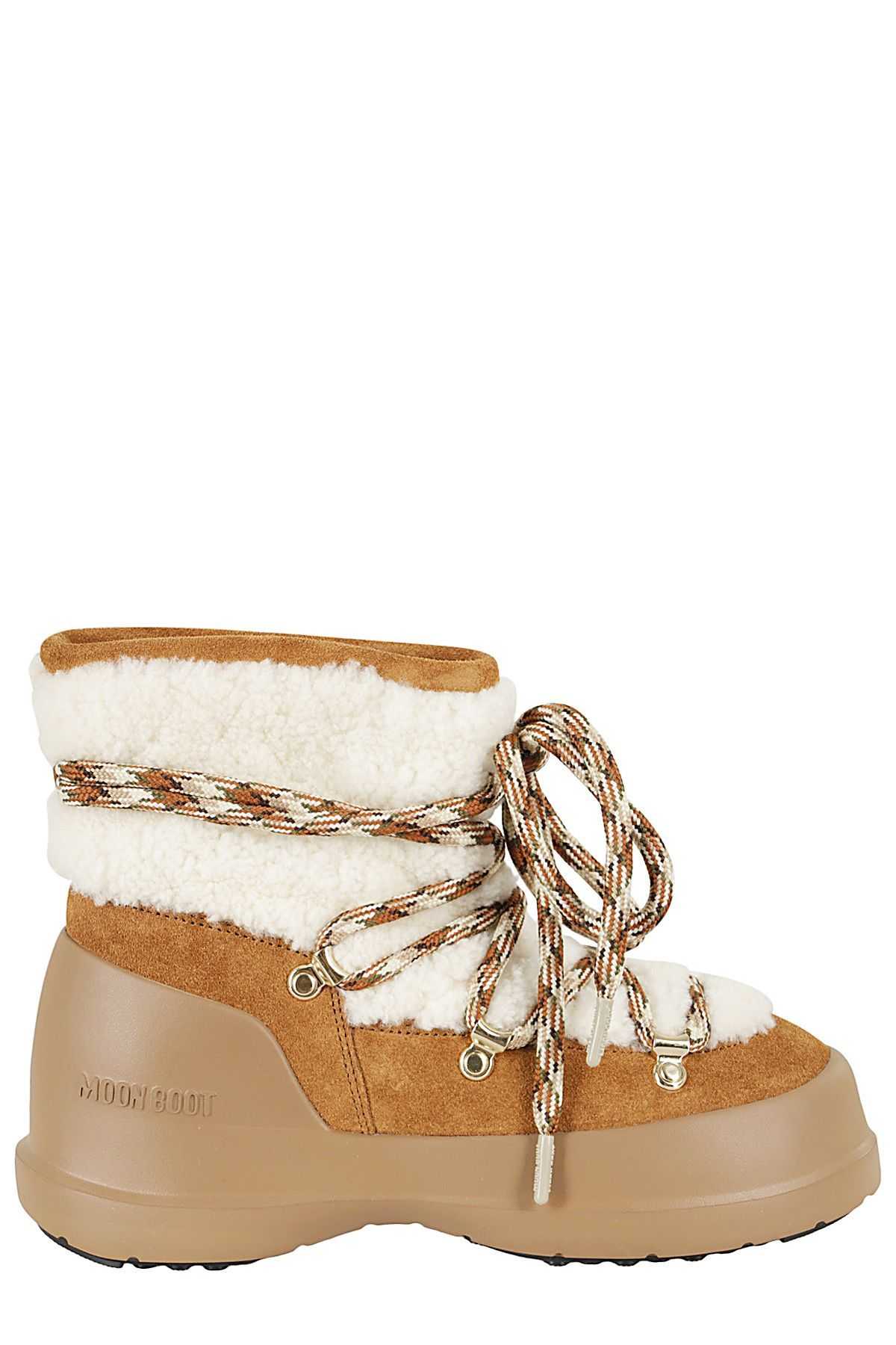 MOON BOOT Stivaletto Luna Shearling Marrone shopping online