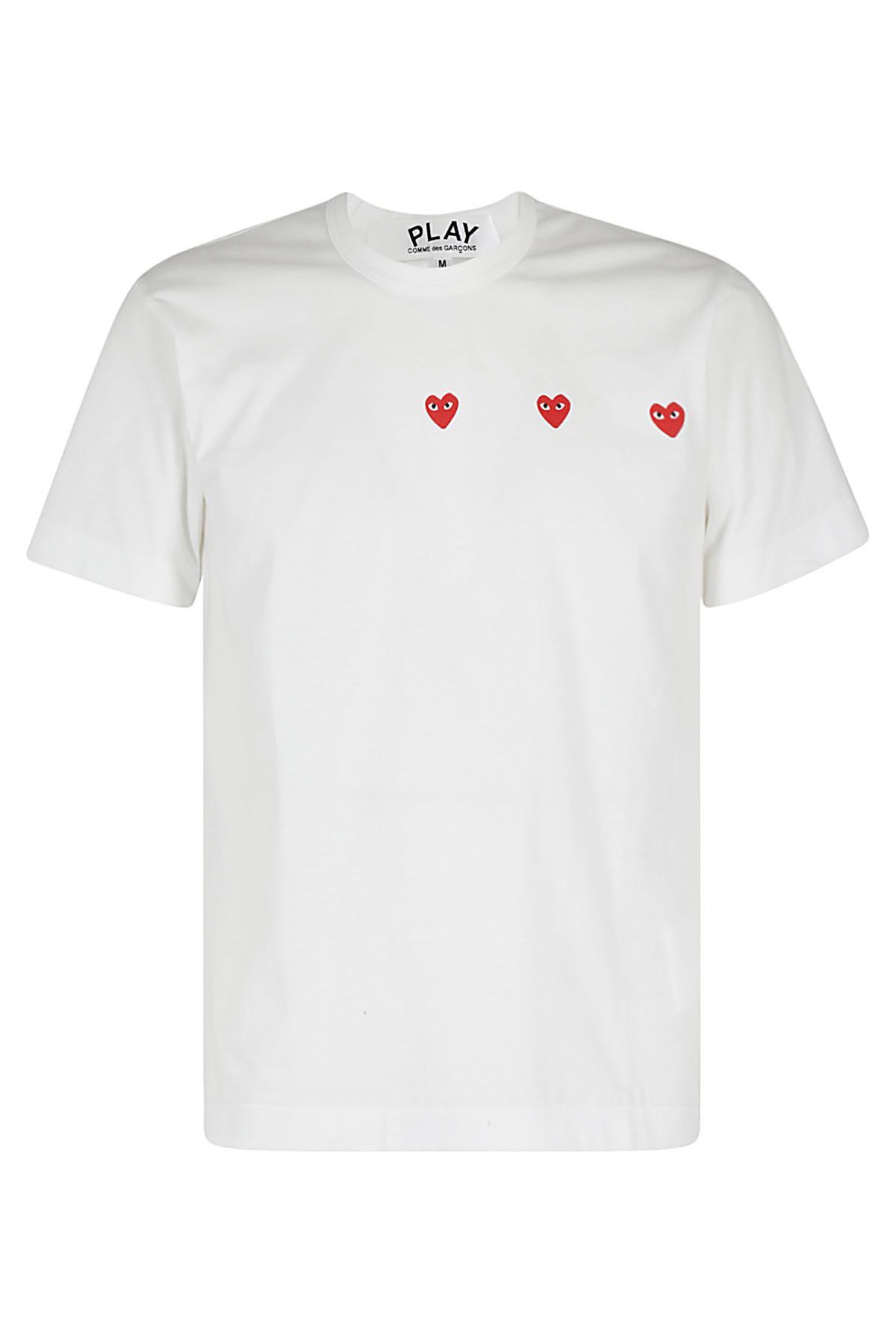 COMME DES GARCONS PLAY T-Shirt Bianca shopping online