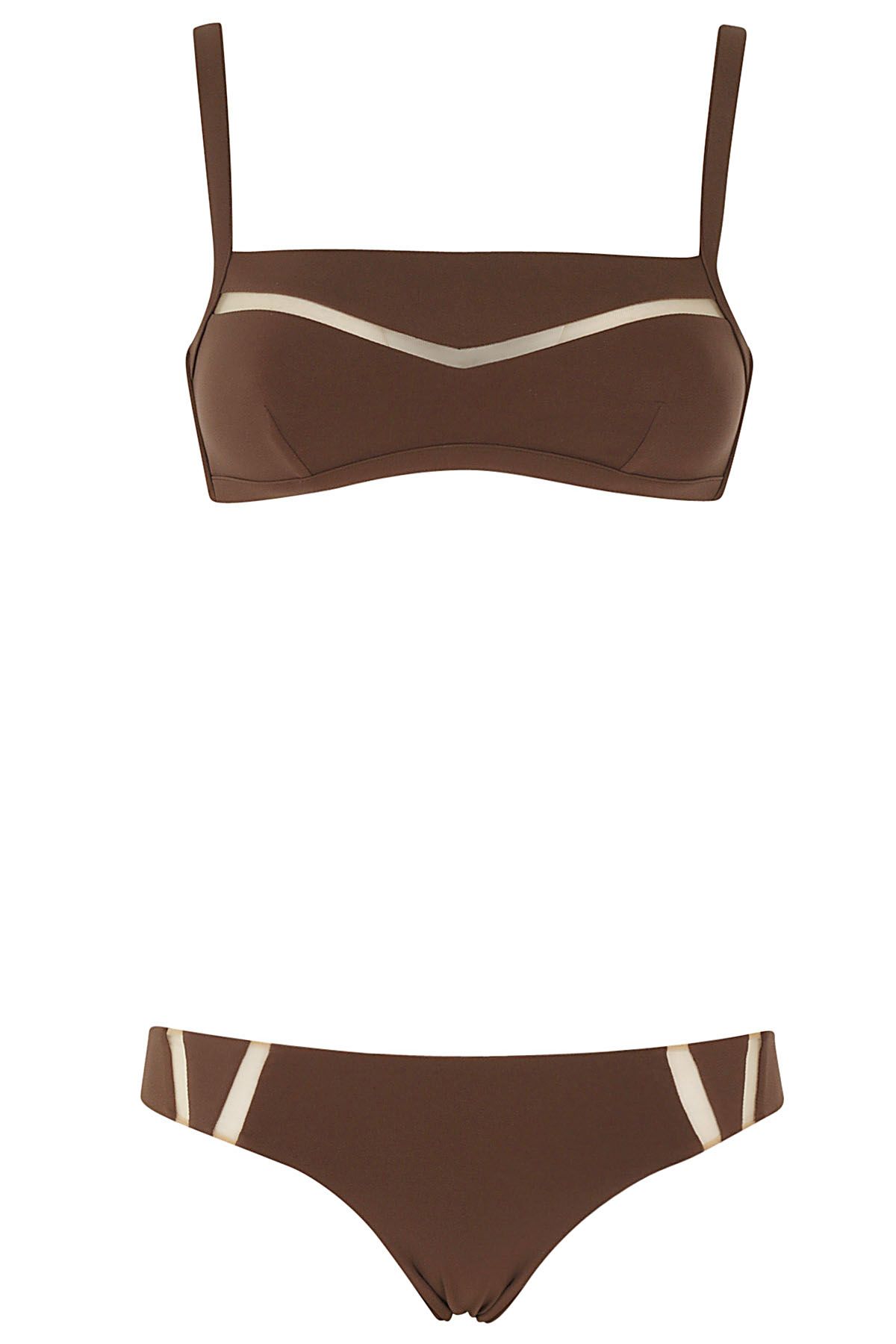 EXILIA Top Bikini Nasso Pecan shopping online