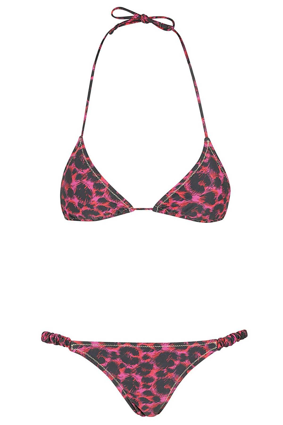 REINA OLGA Costume Bikini Red Leopard shopping online