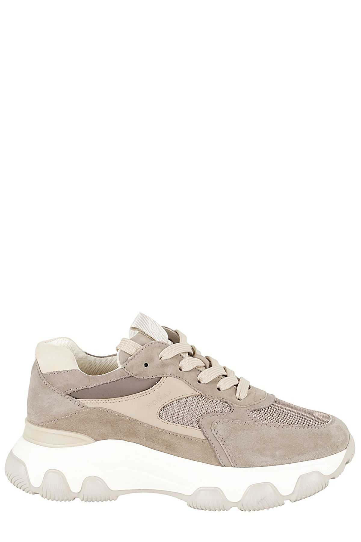 HOGAN Sneakers Hyperactive Suede Tortora shopping online