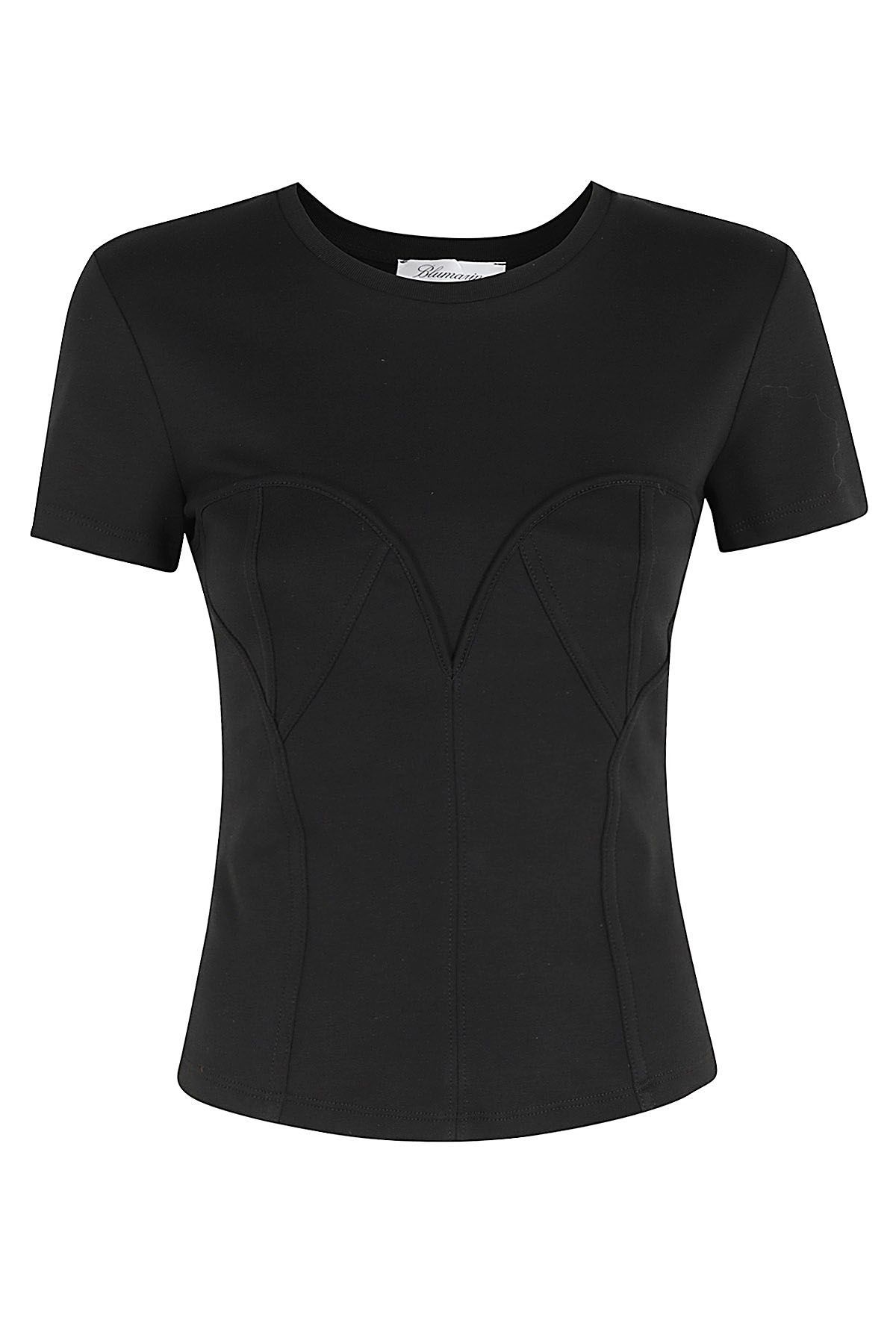 BLUMARINE T-shirt Bustino Nera shopping online