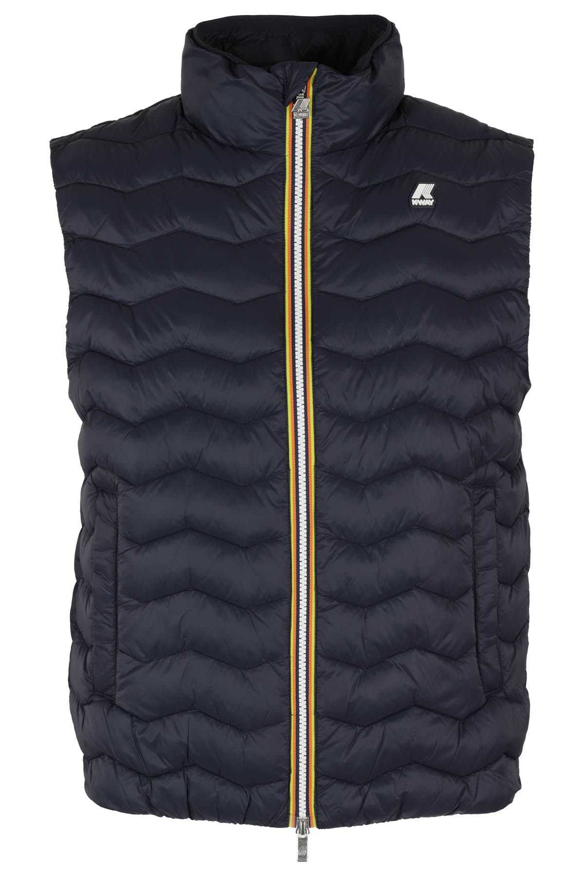 K-WAY Giubbotto Gilet Valen Blu shopping online