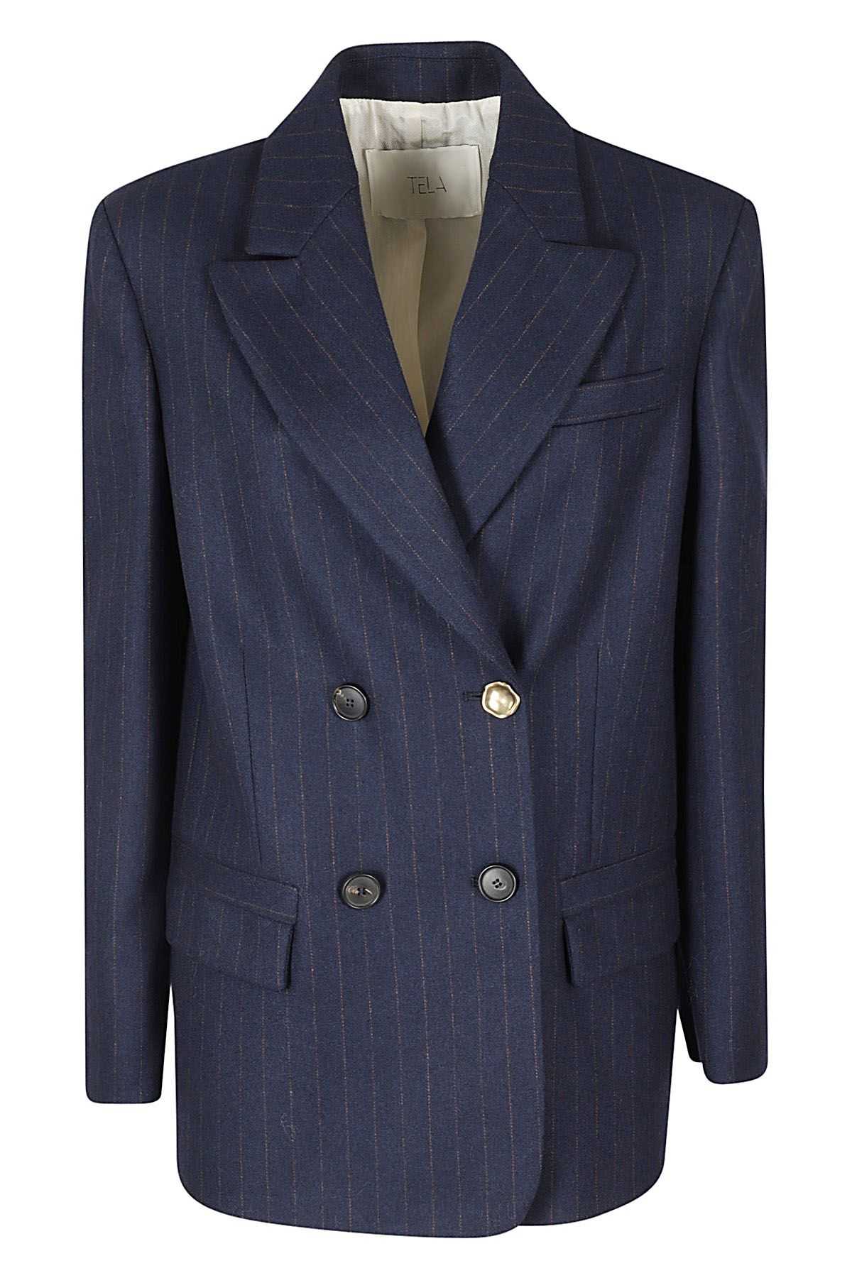 TELA Blazer Ronny Blu shopping online