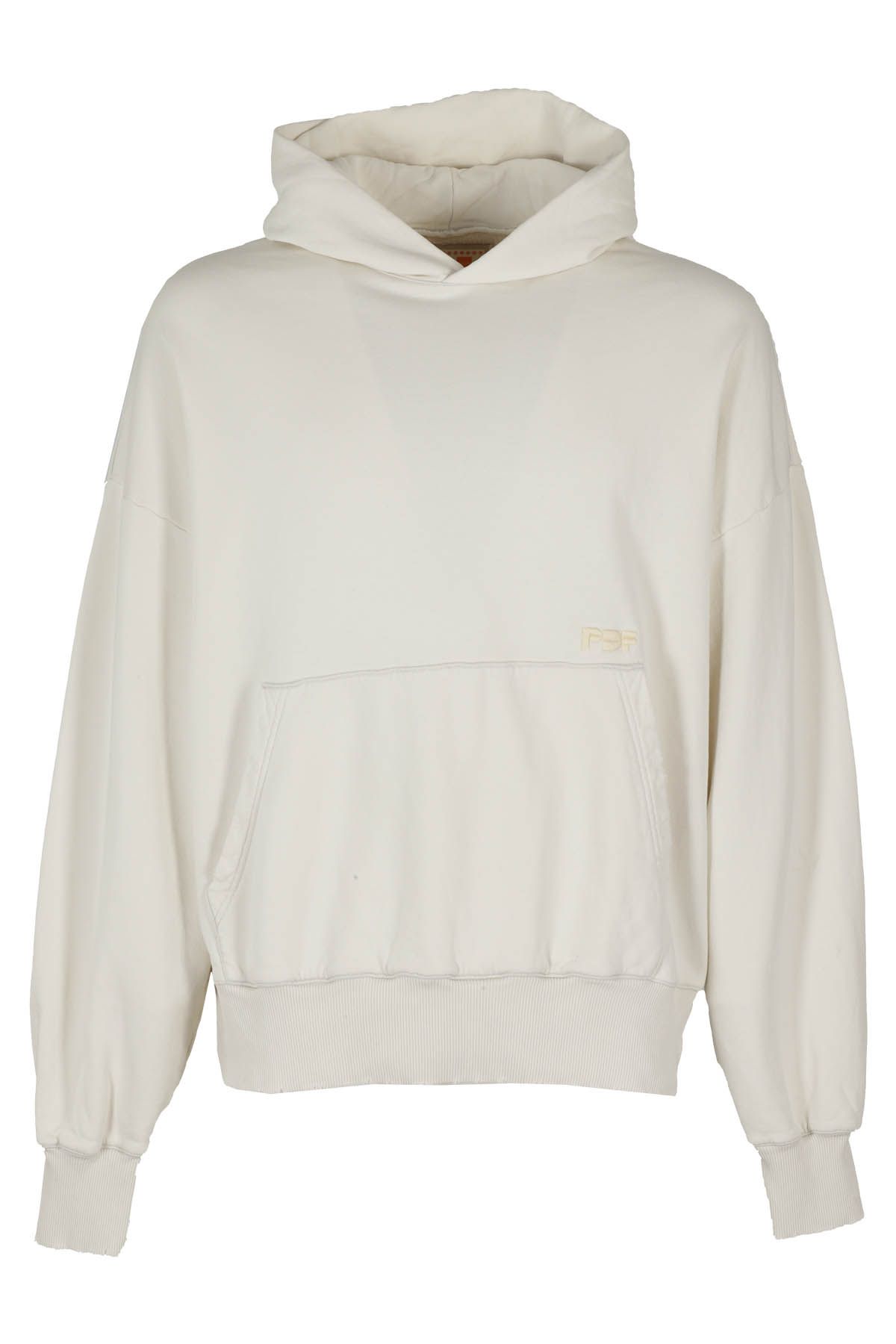 PDF FELPA LASER BROKEN HOODIE BIANCO shopping online