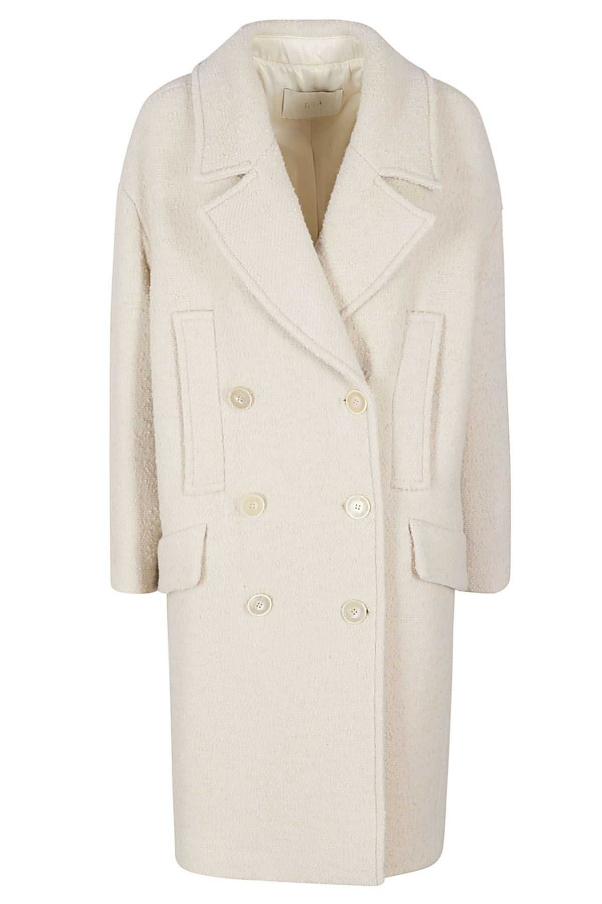 TELA Cappotto Lino Nude shopping online