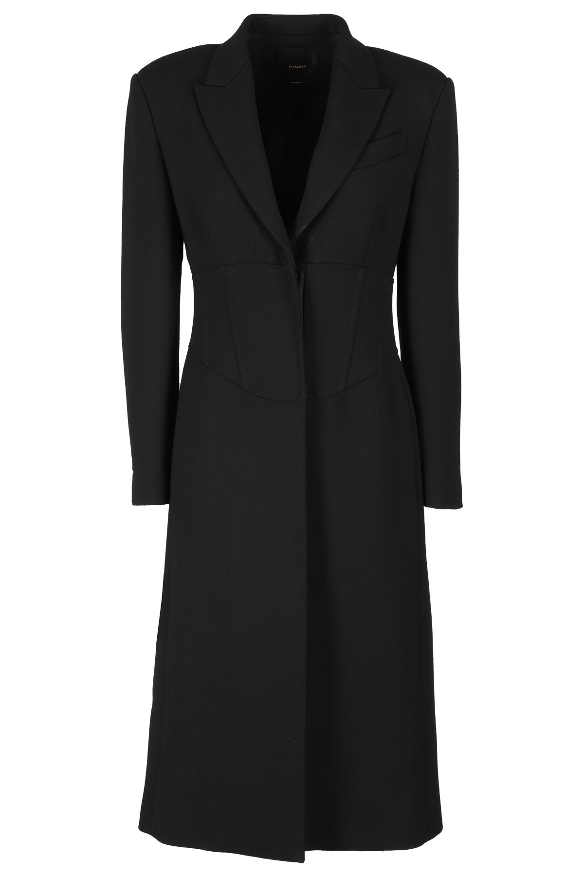 PINKO Cappotto Ethernet Nero shopping online