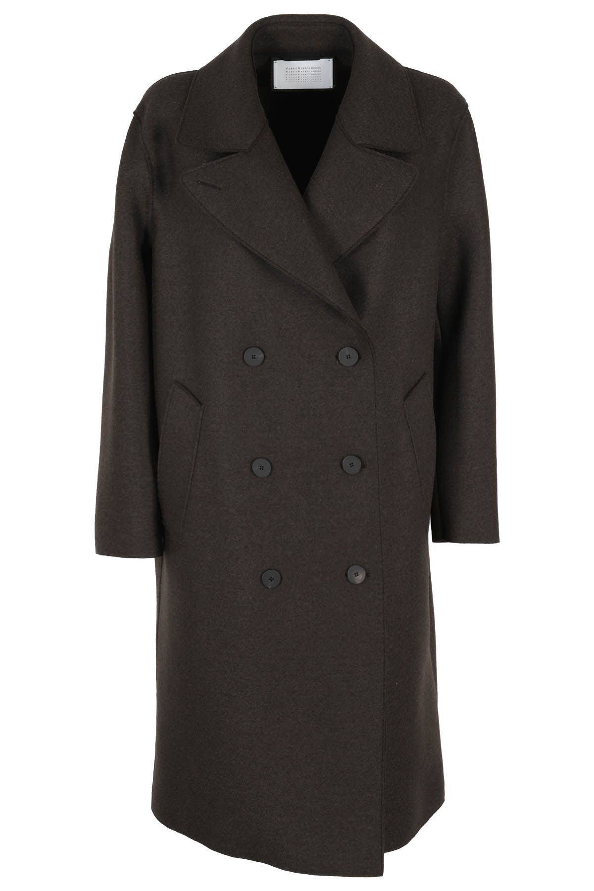 HARRIS WHARF LONDON Cappotto Sailor Dark Brown shopping online