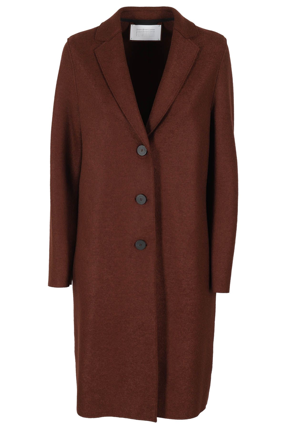 HARRIS WHARF LONDON Cappotto Over Lungo Cognac shopping online